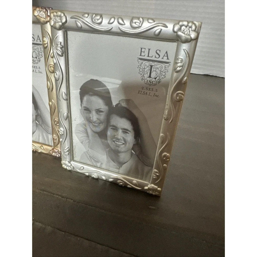 VTG Elsa 2 -2000 Silver ‎ Finish Flower & Vine  2.5